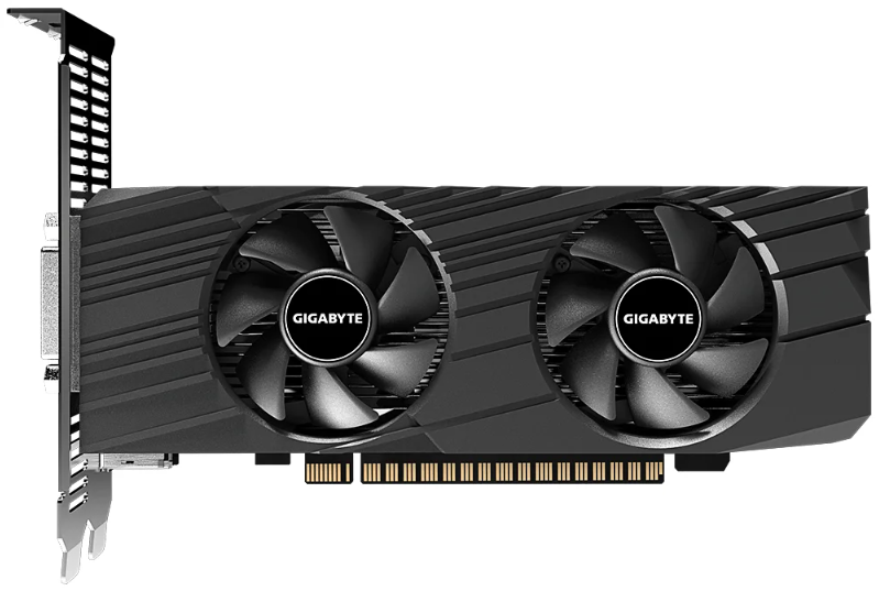Видеокарта Gigabyte GeForce GTX 1650 4GB OC (GV-N1656WF2-4GD)